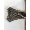 antico CROCIFISSO GESU' CRISTO preghiera DECO' art nouveau CROCE primi '900