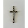 antico CIONDOLO GESU crocifisso pettorale CROCE della buona morte PENDENTE