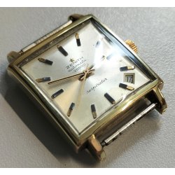 ANTICO OROLOGIO POLSO Zenith 28800 Automatic Respirator X LAMINATO ORO Old Watch