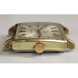 ANTICO OROLOGIO POLSO Zenith 28800 Automatic Respirator X LAMINATO ORO Old Watch