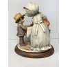 STATUINA G. Armani "Sons Birthday" FLORENCE 1982 VINTAGE ART SCULPTURE 21 cm/h