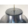 LAMPADARIO SOSPENSIONE DESIGN Sergio Mazza Tau VETRO ACCIAIO CROMATO ANNI 60
