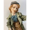 SCULTURA "L' abbozzo" Tiche by TOSCA PORCELLANA Biscuit CAPODIMONTE 26cm/h '900