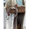 SCULTURA Mr. FORTUNA Tiche by TOSCA PORCELLANA Biscuit CAPODIMONTE 26,5cm/h '900
