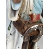 SCULTURA Mr. FORTUNA Tiche by TOSCA PORCELLANA Biscuit CAPODIMONTE 26,5cm/h '900