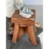 SCULTURA Mr. FORTUNA Tiche by TOSCA PORCELLANA Biscuit CAPODIMONTE 26,5cm/h '900