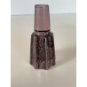 ANTICA BOTTIGLIA LIBERTY DECANTER CRISTALLO MOLATO VIOLA DECORO ARGENTO ANNI '20