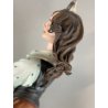 SCULTURA BALLERINA GITANA Tiche TOSCA PORCELLANA Biscuit CAPODIMONTE 29 cm/h
