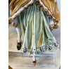 SCULTURA PORCELLANA CAPODIMONTE SCENA GALANTE SETTECENTESCA Tosca 31,5 cm/h