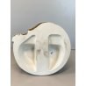 SCULTURA PORCELLANA CAPODIMONTE SCENA GALANTE SETTECENTESCA Tosca 31,5 cm/h