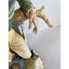 SCULTURA PORCELLANA Biscuit CAPODIMONTE Napoleone Bonaparte   109 Tosca H35,5 cm