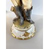 SCULTURA PORCELLANA Biscuit CAPODIMONTE Napoleone Bonaparte   109 Tosca H35,5 cm