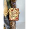 SCULTURA PORCELLANA Biscuit CAPODIMONTE Napoleone Bonaparte   109 Tosca H35,5 cm