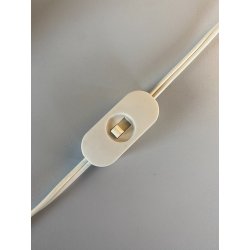 LAMPADA TAVOLO DESIGN MODERNO BASE METALLO CROMATO SFERA VETRO OPALINO H36cm '70