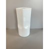 VASO CERAMICA Gabbianelli BIANCO LUCIDO DESIGN Roberto Airoli POP ART '70