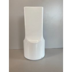 VASO CERAMICA Gabbianelli BIANCO LUCIDO DESIGN Roberto Airoli POP ART '70
