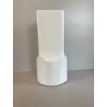 VASO CERAMICA Gabbianelli BIANCO LUCIDO DESIGN Roberto Airoli POP ART '70