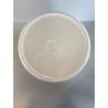 VASO CERAMICA Gabbianelli BIANCO LUCIDO DESIGN Roberto Airoli POP ART '70