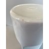 VASO CERAMICA Gabbianelli BIANCO LUCIDO DESIGN Roberto Airoli POP ART '70