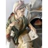 GRUPPO SCULTOREO PORCELLANA CAPODIMONTE Tosca "Dolci Ricordi" H26 cm