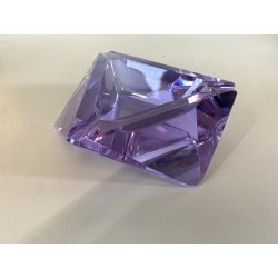 POSACENERE SVUOTATASCHE CRISTALLO ALESSANDRITE Vaclav Hanus PURPLE ASHTRAY '50