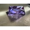 POSACENERE SVUOTATASCHE CRISTALLO ALESSANDRITE Vaclav Hanus PURPLE ASHTRAY '50
