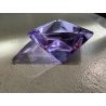 POSACENERE SVUOTATASCHE CRISTALLO ALESSANDRITE Vaclav Hanus PURPLE ASHTRAY '50