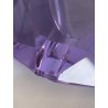 POSACENERE SVUOTATASCHE CRISTALLO ALESSANDRITE Vaclav Hanus PURPLE ASHTRAY '50