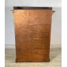 ANTICA CASSAFORTE FORZIERE BUGNATA FERRO BATTUTO BORCHIATO 1800 LEGNO SECRETAIRE