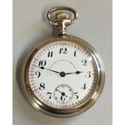 ANTICO OROLOGIO TASCA DORATO epoca 800 Numa Fréchelin 18s DONALDO WATCH Swiss F.