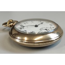 ANTICO OROLOGIO TASCA DORATO epoca 800 Numa Fréchelin 18s DONALDO WATCH Swiss F.