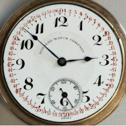 ANTICO OROLOGIO TASCA DORATO epoca 800 Numa Fréchelin 18s DONALDO WATCH Swiss F.