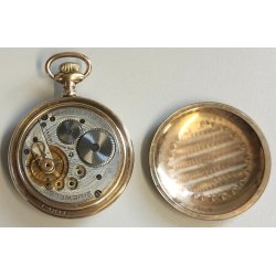 ANTICO OROLOGIO TASCA DORATO epoca 800 Numa Fréchelin 18s DONALDO WATCH Swiss F.