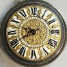ANTICO OROLOGIO TASCA ARGENTATO epoca 800 DECORO LIBERTY Movimento tipo Roskopf