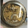 ANTICO OROLOGIO TASCA ARGENTATO epoca 800 DECORO LIBERTY Movimento tipo Roskopf