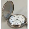 OROLOGIO TASCA FULL HUNTER Perseo Ferrovie ANNI 70 catena Railroad POCKET WATCH