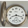 OROLOGIO TASCA FULL HUNTER Perseo Ferrovie ANNI 70 catena Railroad POCKET WATCH