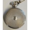OROLOGIO TASCA FULL HUNTER Perseo Ferrovie ANNI 70 catena Railroad POCKET WATCH