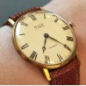 OROLOGIO POLSO DORATO Avia INCABLOC anni 60 cal. P320 PESEUX Vintage Wrist Watch