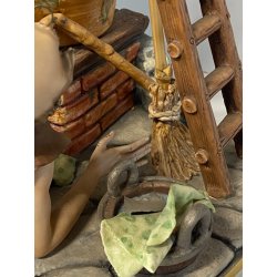 GRANDE GRUPPO SCULTOREO Boccaccio Decameron PORCELLANA CAPODIMONTE Michele H38cm
