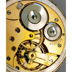 ANTICO OROLOGIO TASCA Longines EFCo ARGENTO 800 cal. 19.75N anni 30 POCKET WATCH