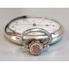 ANTICO OROLOGIO TASCA Omega Worldtime ARGENTO 800 cal 40.6L anni 30 POCKET WATCH