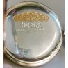 ANTICO OROLOGIO TASCA Omega Worldtime ARGENTO 800 cal 40.6L anni 30 POCKET WATCH