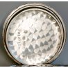ANTICO OROLOGIO TASCA Omega Worldtime ARGENTO 800 cal 40.6L anni 30 POCKET WATCH