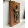 RARA CERAMICA BASSORILIEVO PROF. Eugenio Pattarino San Pietro WALL PLAQUE H36cm