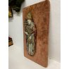 RARA CERAMICA BASSORILIEVO PROF. Eugenio Pattarino San Pietro WALL PLAQUE H36cm