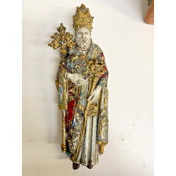 RARA CERAMICA BASSORILIEVO PROF. Eugenio Pattarino San Pietro WALL PLAQUE H36cm