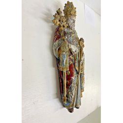 RARA CERAMICA BASSORILIEVO PROF. Eugenio Pattarino San Pietro WALL PLAQUE H36cm