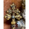 RARA CERAMICA BASSORILIEVO PROF. Eugenio Pattarino San Pietro WALL PLAQUE H36cm