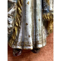RARA CERAMICA BASSORILIEVO PROF. Eugenio Pattarino San Pietro WALL PLAQUE H36cm